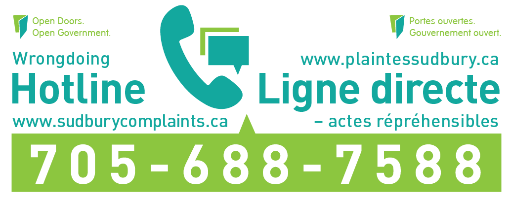 Wrongdoing Hotline | Ligne directe – dénonciation d’actes répréhensibles